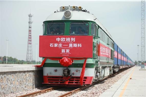 8 China-Europe Freight Trains