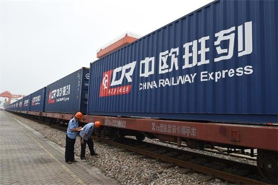 8 China-Europe Freight Trains